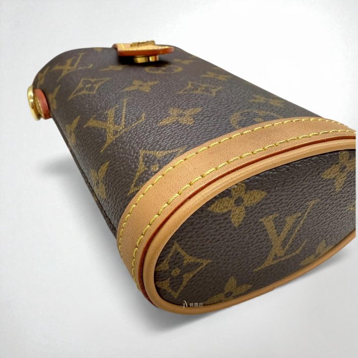 喬萱名品 12 JA1899 LV包包 原花金釦Fold Me Pouch薯條包M80874 (桃園店)